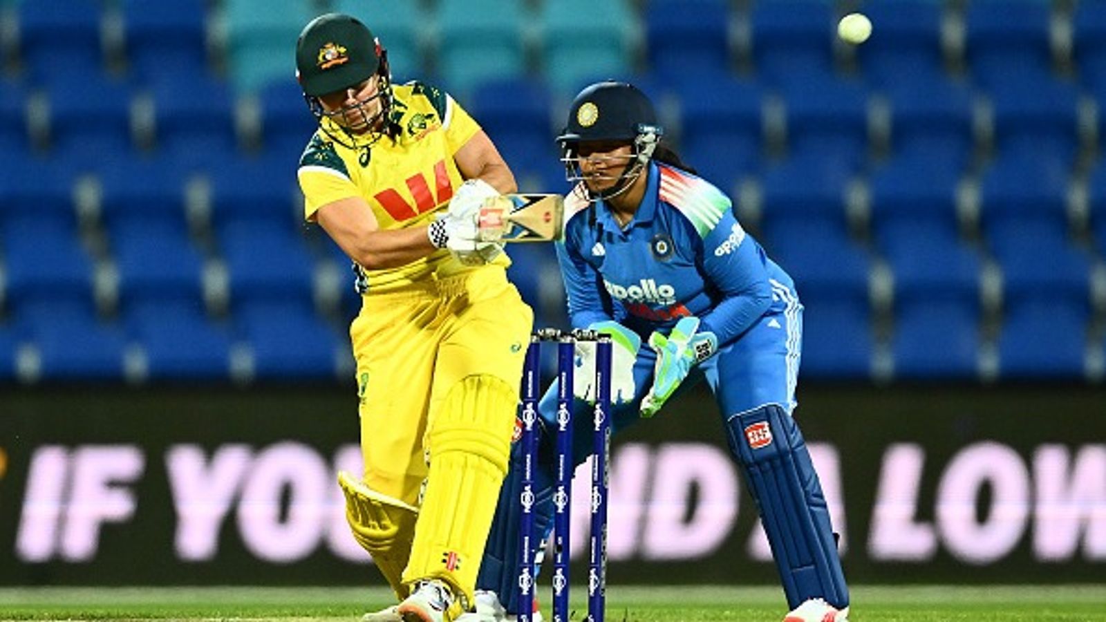 IND W vs AUS W: Voll's ton steers Australia to series-clinching 5-wicket win over India in 2nd ODI Australia's Georgia Voll (L) in action in this frame. (Getty)