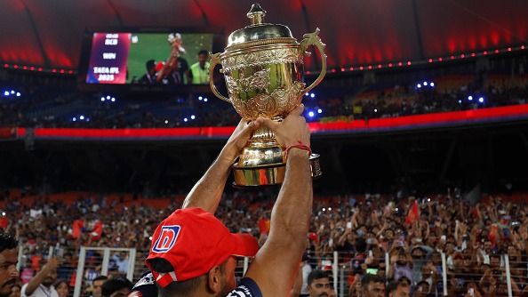IPL 2026 trophy in this frame. (Getty) IPL 2026 trophy in this frame. (Getty)