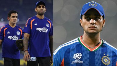 'If you do another zero...': Gautam Gambhir, Suryakumar Yadav’s honest chat with struggling Abhishek Sharma Gautam Gambhir along with Suryakumar Yadav and Abhishek Sharma (Getty)