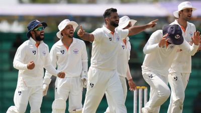 Jammu and Kashmir win maiden Ranji Trophy title after final against Karnataka ends in draw Jammu and Kashmir celebrating their T20 World Cup win