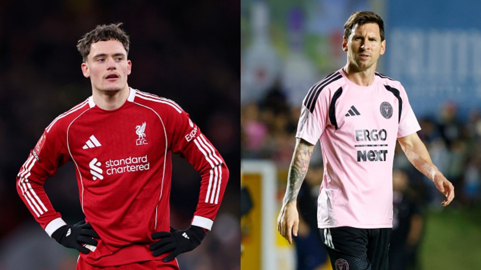 Florian Wirtz makes bold claim on comparisons with Lionel Messi, says 'That's why I liked looking up to him' Lionel Messi and Florian Wirtz in the frame.