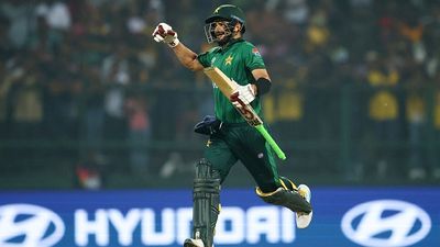 Pakistan's Sahibzada Farhan shatters Kohli's historic T20 WC record with stunning knock vs SL Pakistan's Sahibzada Farhan in this frame. (Getty)