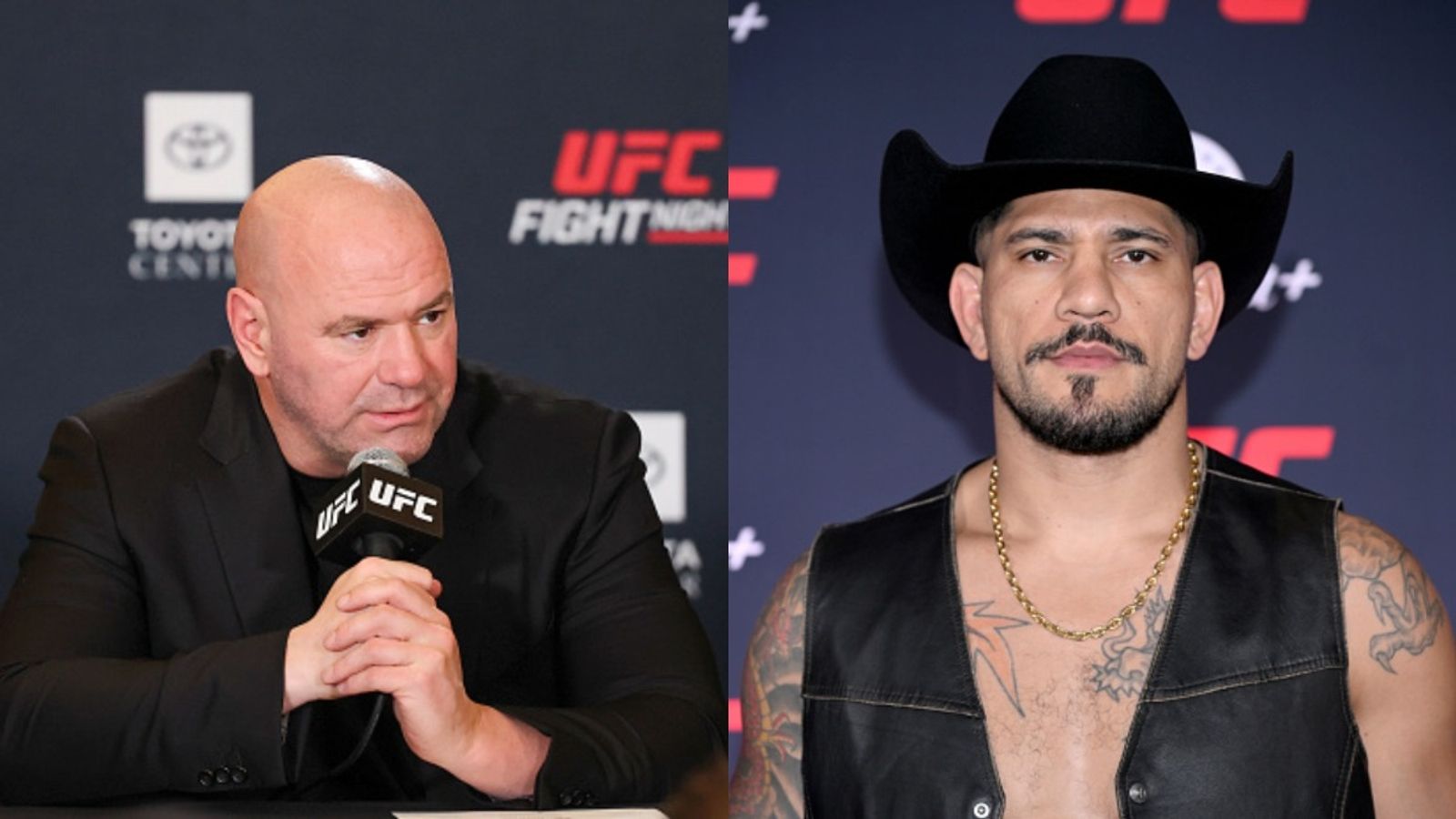 Dana White drops major reveal that will redefine Alex Pereira’s path forward Dana White and Alex Pereira in the frame (via Getty)