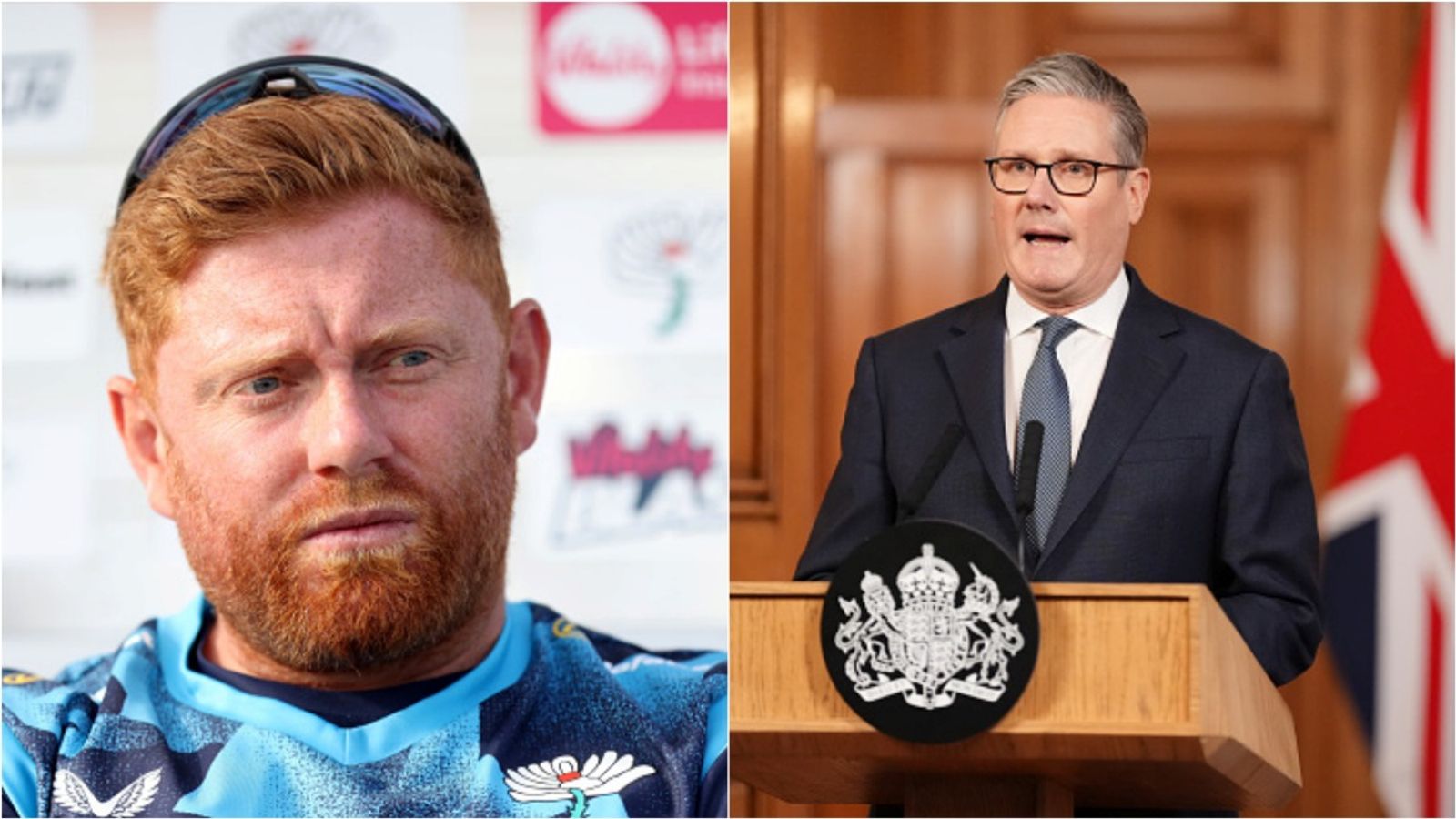 'Can you get us home?': Bairstow urges UK PM as England Lions stuck in Abu Dhabi amid US-Israel's attacks on Iran England's wicketkeeper-batter Jonny Bairstow; UK Prime Minister Keir Starmer.