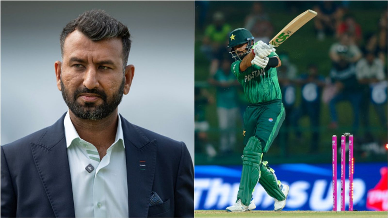 Pujara feels 'unfair to place all blame on Babar', wants PAK management to give clarity to ex-captain Former India cricketer Cheteshwar Pujara; Pakistan's Babar Azam gets bowled against England in T20 World Cup 2026.