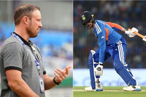 'Pretend like you're taking your guard again': AB de Villiers' strange advice to Abhishek Sharma for West Indies clash SportsTak