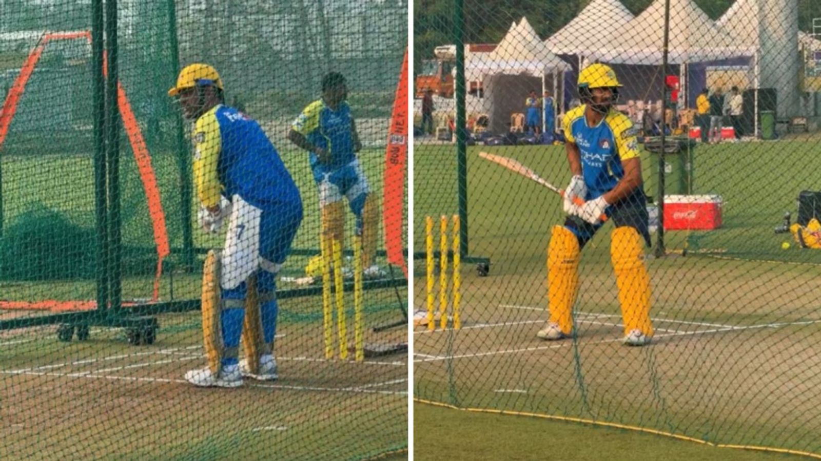 WATCH: MS Dhoni, Ruturaj Gaikwad mirror each other in nets as CSK starts training for IPL 2026 MS Dhoni and Ruturaj Gaikwad sweating out in nets (X CSK)