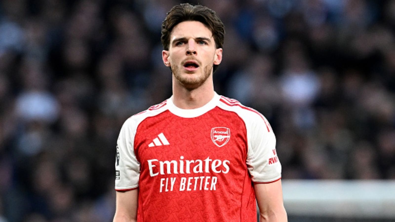 Declan Rice injury update: Get the latest on Arsenal star after the Chelsea win Declan Rice in the frame (via Getty)