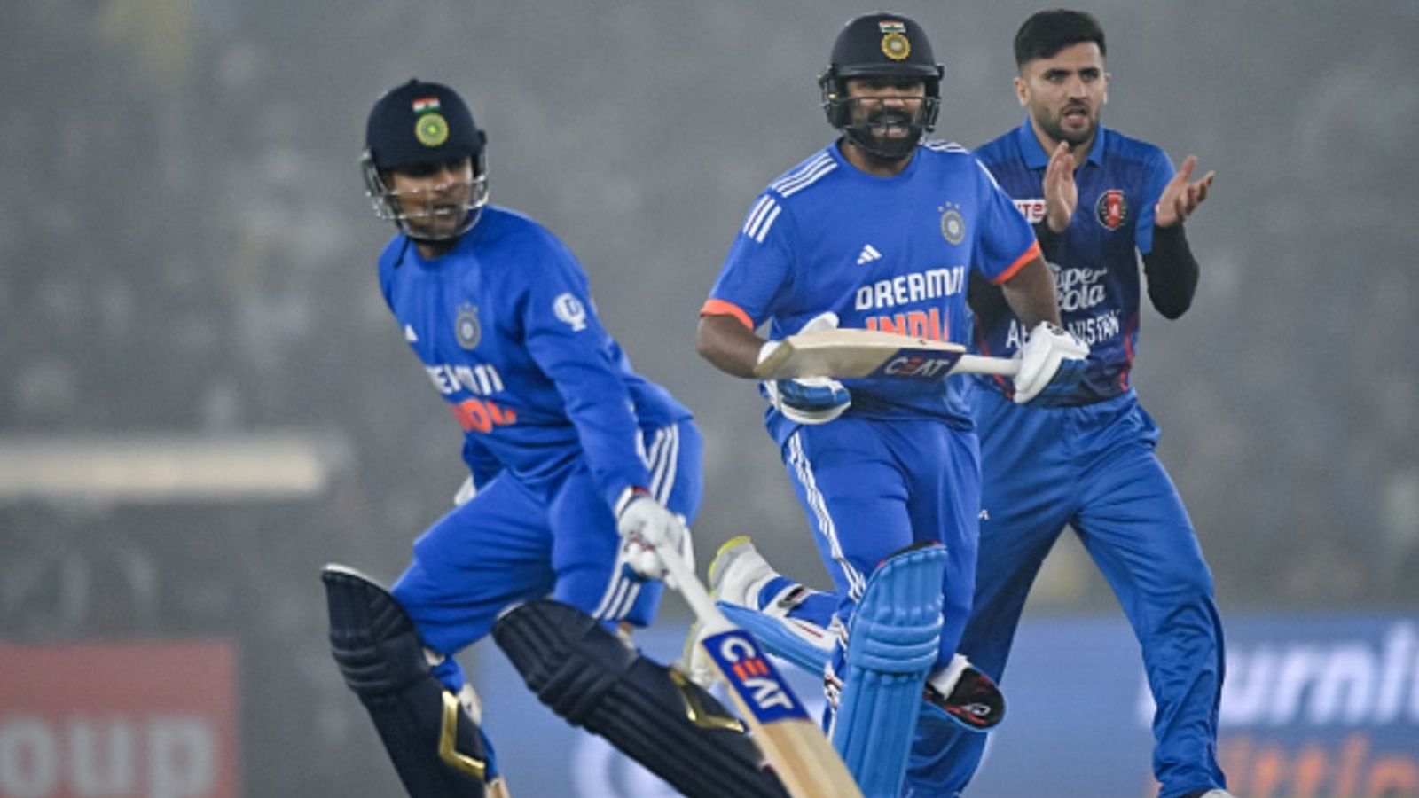 BCCI announces home schedule for one-off Test and ODI series vs Afghanistan after IPL 2026 India's Rohit Sharma (C) and Shubman Gill (L) run between the wickets during the first T20I of the series against Afghanistan at the Punjab Cricket Association Stadium in Mohali on January 11, 2024.