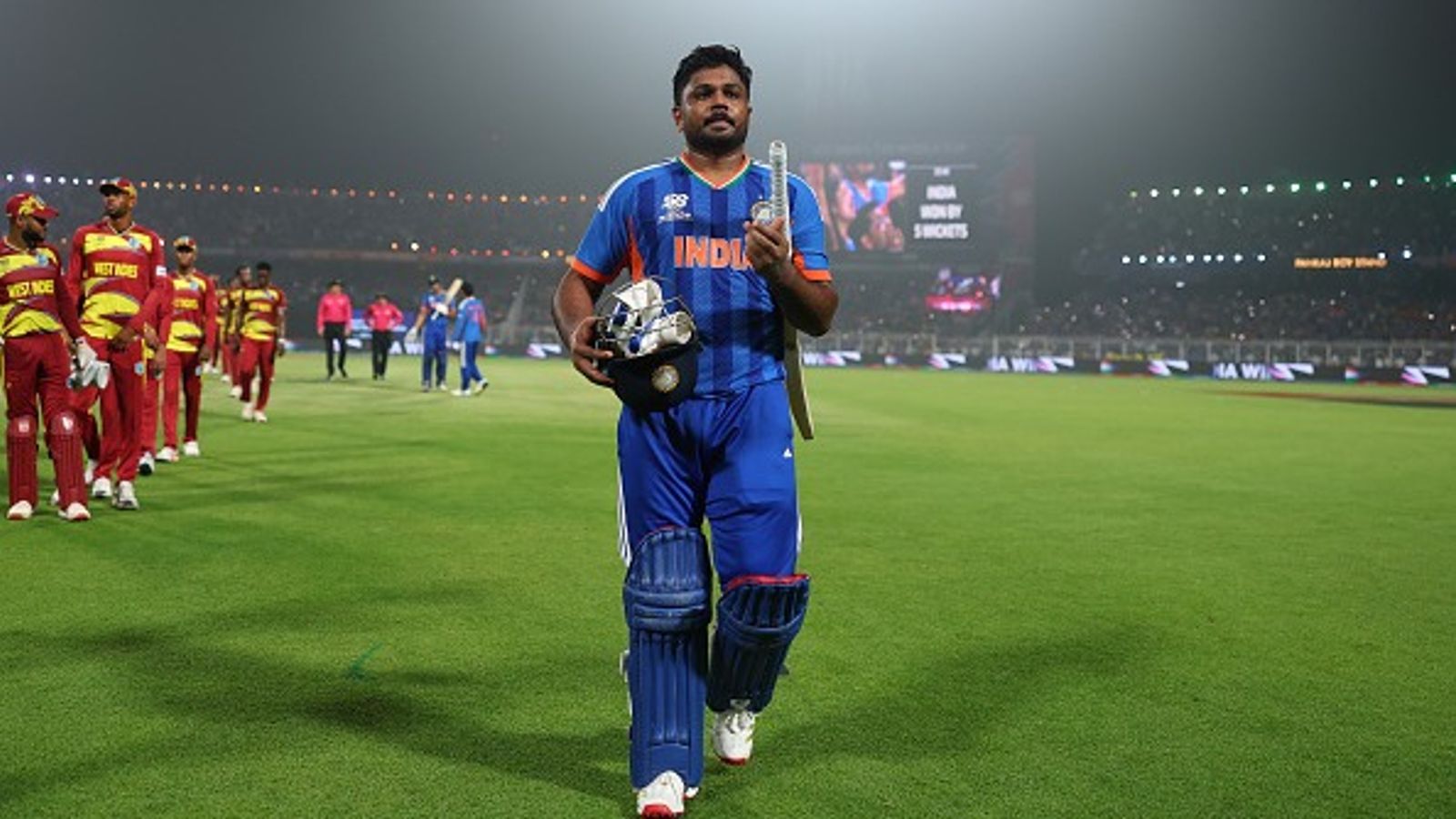 Off-spin crisis proved to be blessing in disguise for Sanju Samson, claims India legend India's star batter Sanju Samson in this frame. (Getty)