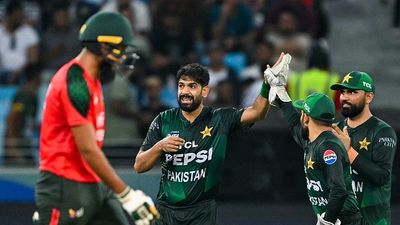 PAK vs BAN: Big blow for BCB as threat looms over Pakistan's ODI series tour to Bangladesh Pakistan's Haris Rauf (C) celebrates after dismissing Bangladesh's Tanzim Hasan Sakib (Getty)