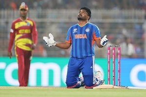 Sanju Samson breaks silence on special celebration after thrashing WI, says 'I am a great believer...' SportsTak