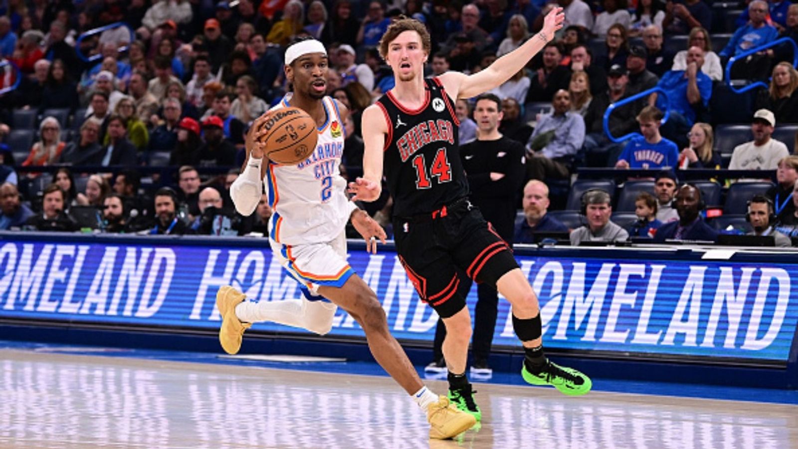 Thunder vs Bulls schedule: Date, time, live stream, and more on NBA 2025-26 season (March 3) Thunder vs Bulls in the frame (Image via Getty)