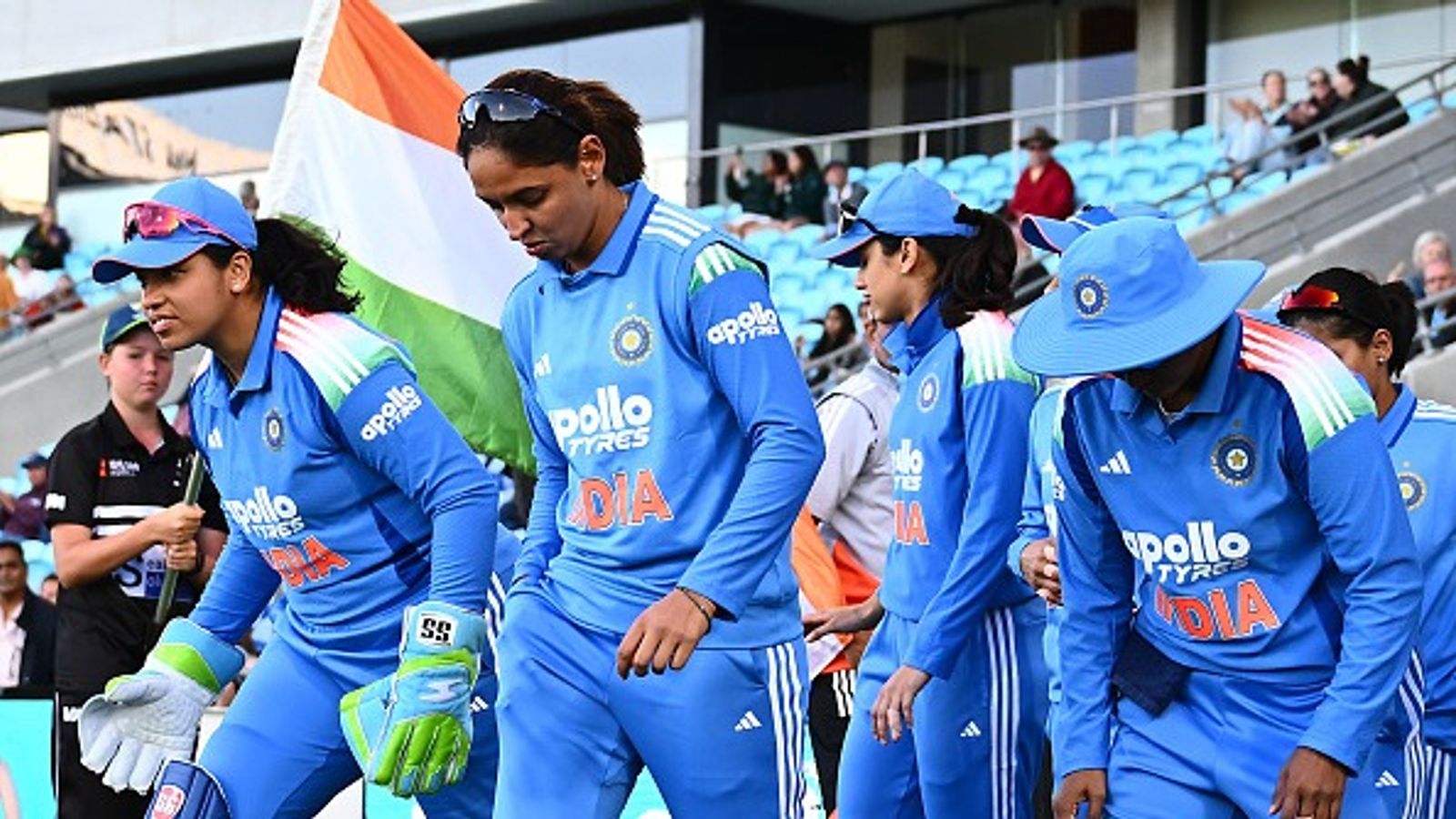 World Cup-winning India Women’s cricket team nominated for Laureus Awards 2026 India captain Harmanpreet Kaur leads out the team during 2nd ODI vs Australia. (Getty)