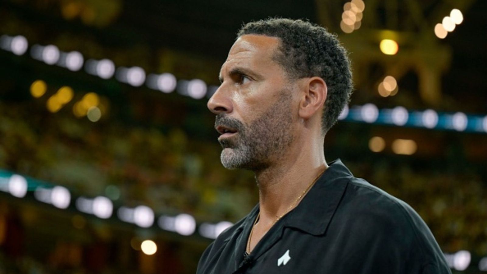 Ex-Man United star Rio Ferdinand details scary missile strikes over Dubai as family locks down amid Middle East tensions Rio Ferdinand in the frame (Image via Getty)