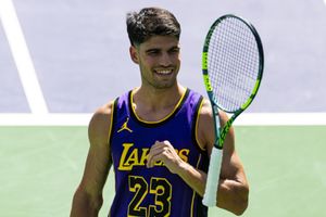 Watch: Carlos Alcaraz stuns in LeBron James Jersey ahead of Indian Wells Masters opener SportsTak