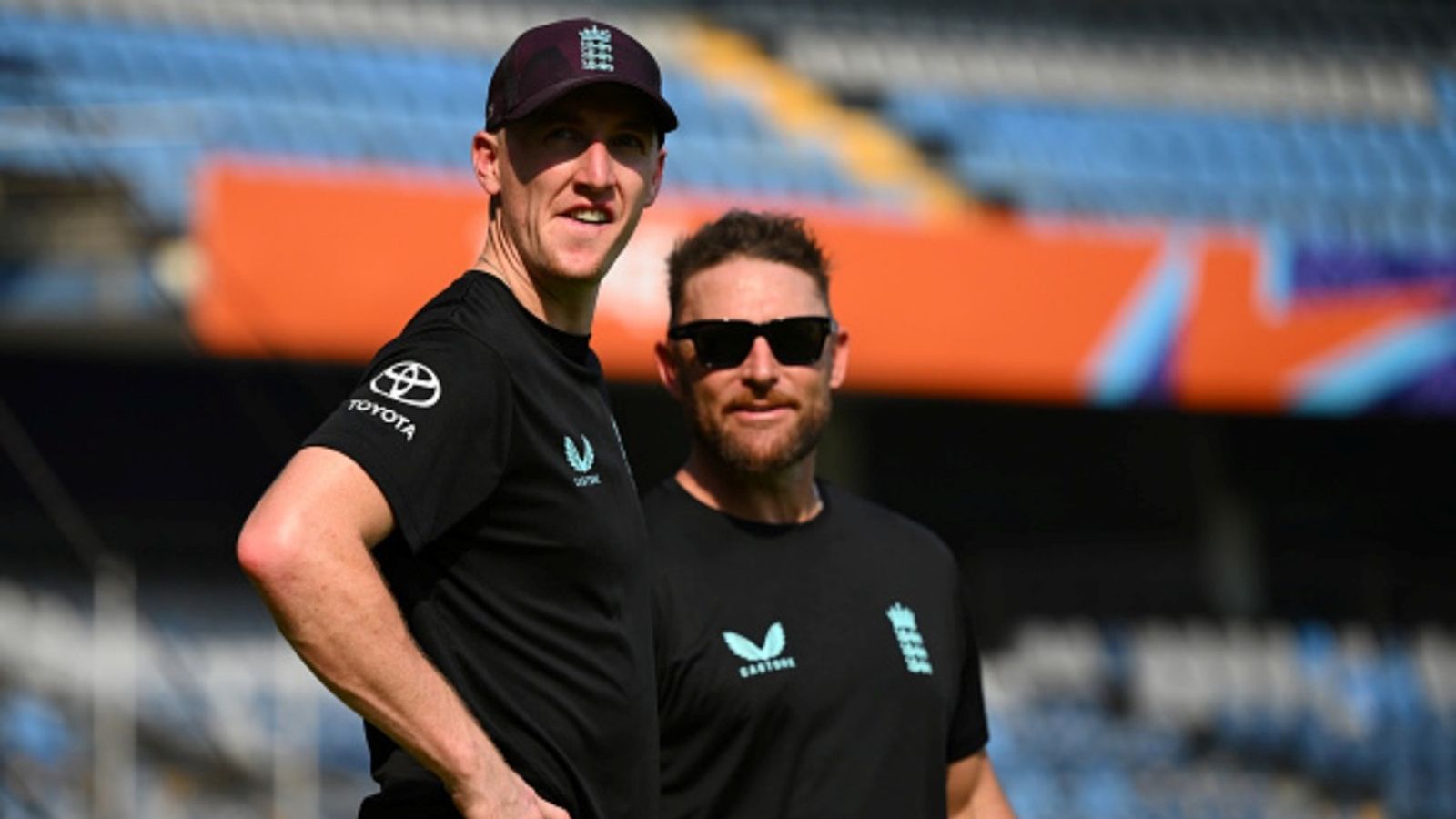 'If one comes off, opposition are scratching their heads': Harry Brook warns India of England's 'powerful players' England captain Harry Brook during an ICC Men's T20 World Cup 2026 net session at Wankhede Stadium on March 03, 2026 in Mumbai, India.