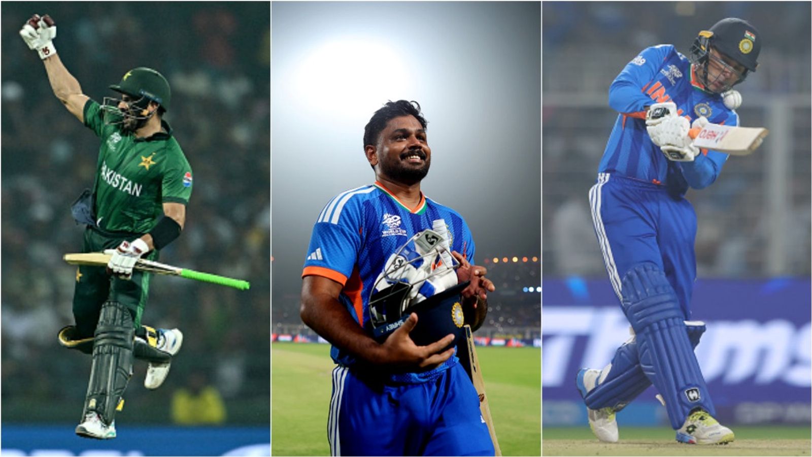ICC T20I Rankings: Pakistan's Sahibzada rises to no.2 spot & closes in on Abhishek , Samson jumps 25 places Pakistan's Sahibzada Farhan (L), and, India's Sanju Samson (C), Abhishek Sharma (R) in action during ICC Men's T20 World Cup 2026.
