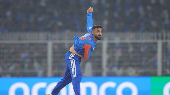 Varun Chakaravarthy of India participates in the ICC Men's T20 World Cup India & Sri Lanka 2026 (Getty)