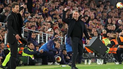 Diego Simone reveals his conversation with Hansi Flick after Atletico Madrid knock Barcelona out of Copa del Rey SportsTak