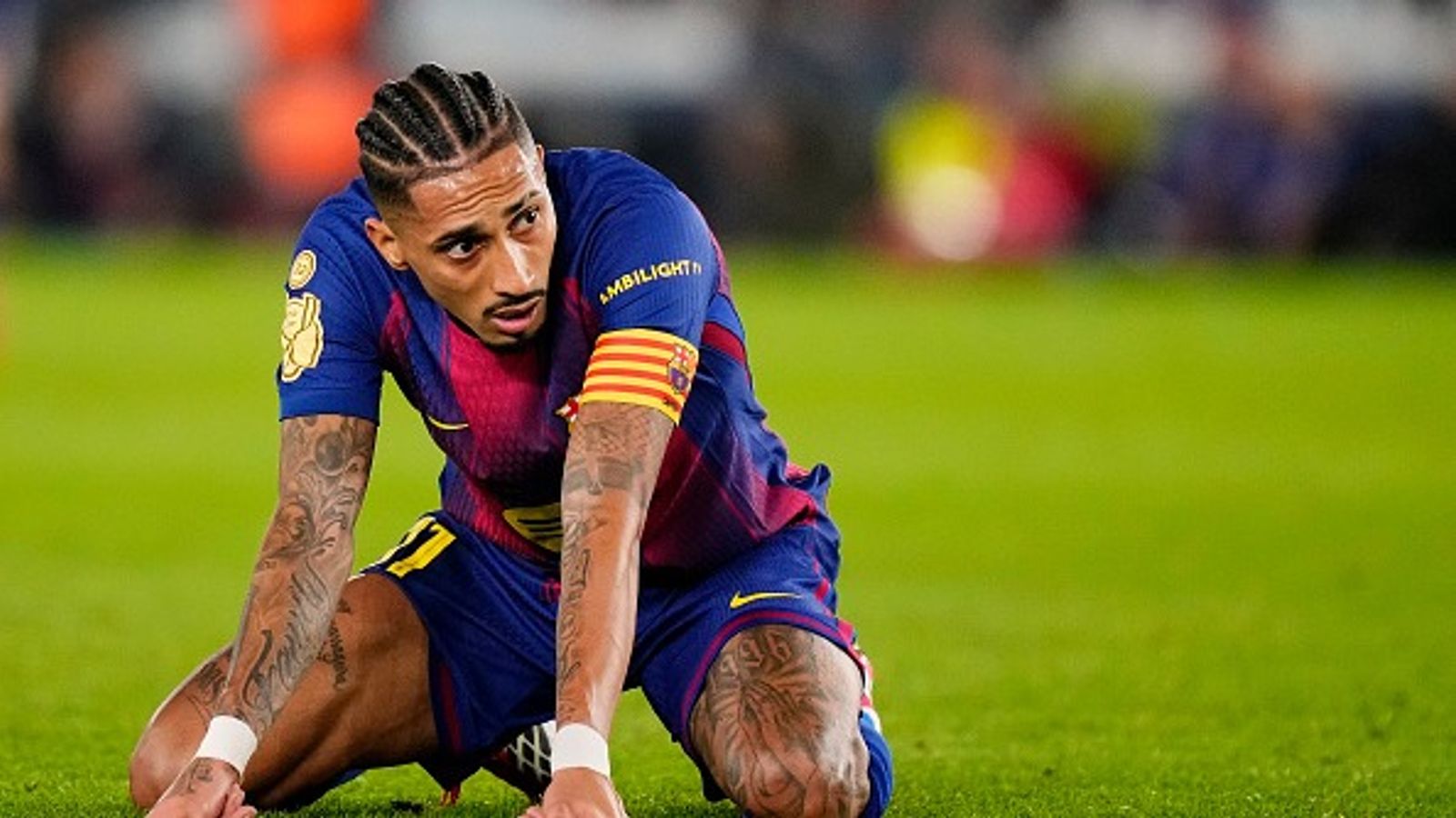 Barcelona skipper Raphinha vows to have 'spectacular end' to the season after Copa del Rey exit Raphinha in the frame.