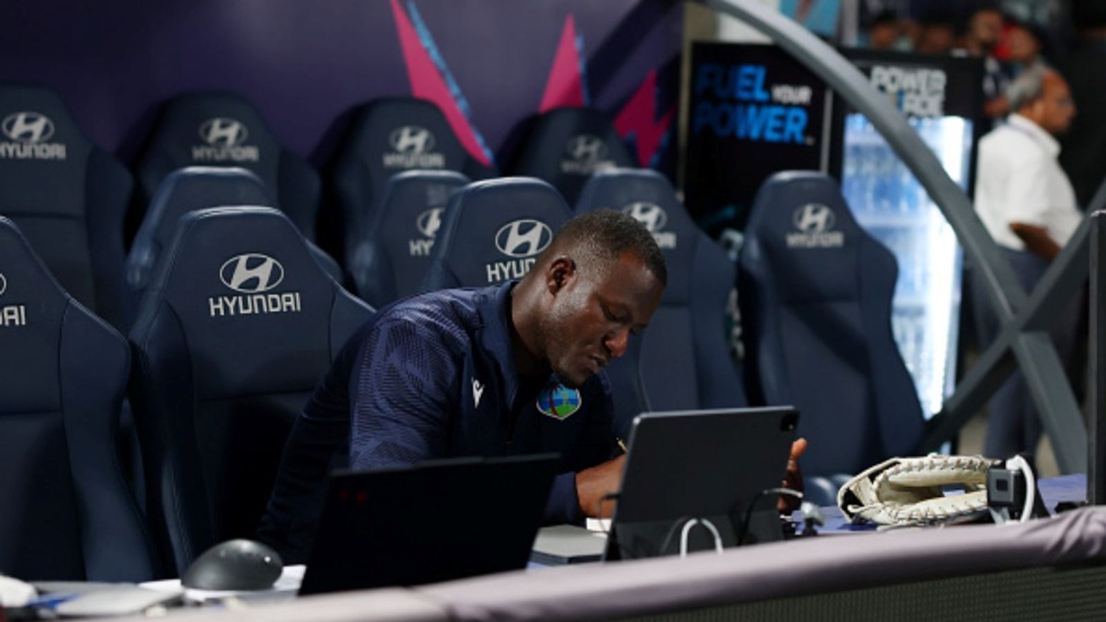 'Tell us something. It's been 5 days': West Indies head coach Daren Sammy frustrated with delay amid Iran- Israel US war Daren Sammy, head coach of West Indies looks on following the ICC Men's T20 World Cup 2026 Super 8 match against India at Eden Gardens on March 01, 2026 in Kolkata, India.
