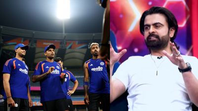 Ahmed Shehzad stoops new low, alleges BCCI blocked ICC dope tests on Indian players Suryakumar Yadav along with Team India and Ahmed Shehzad (Getty)