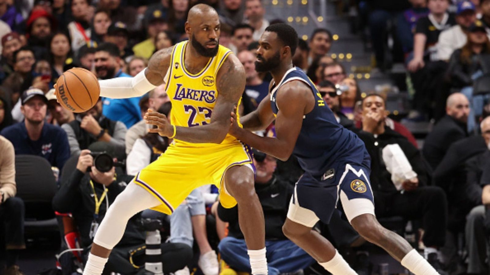 Lakers vs Nuggets schedule: Date, time, live stream, and more on NBA 2025-26 season (March 5) Lakers vs Nuggets in the frame (Image via Getty)