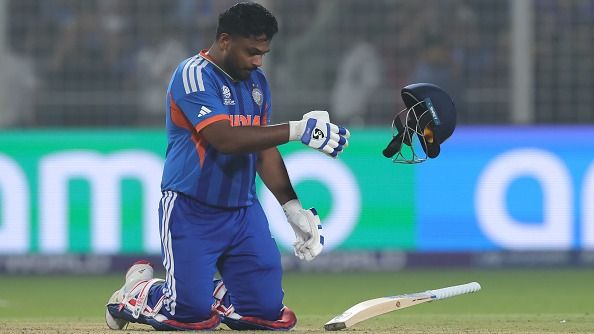 India's star wicketkeeper-batter Sanju Samson in this frame. (Getty)