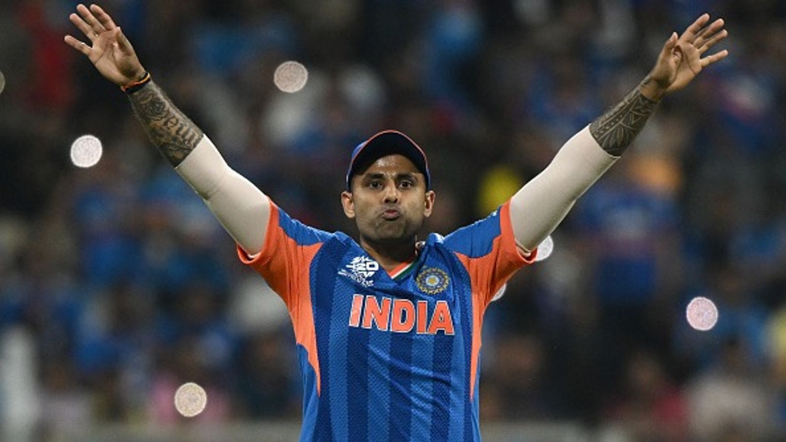 Not Samson or Bumrah, Suryakumar reveals the man behind India’s nervy win over England in T20 WC semifinal India's captain Suryakumar Yadav in this frame. (Getty)