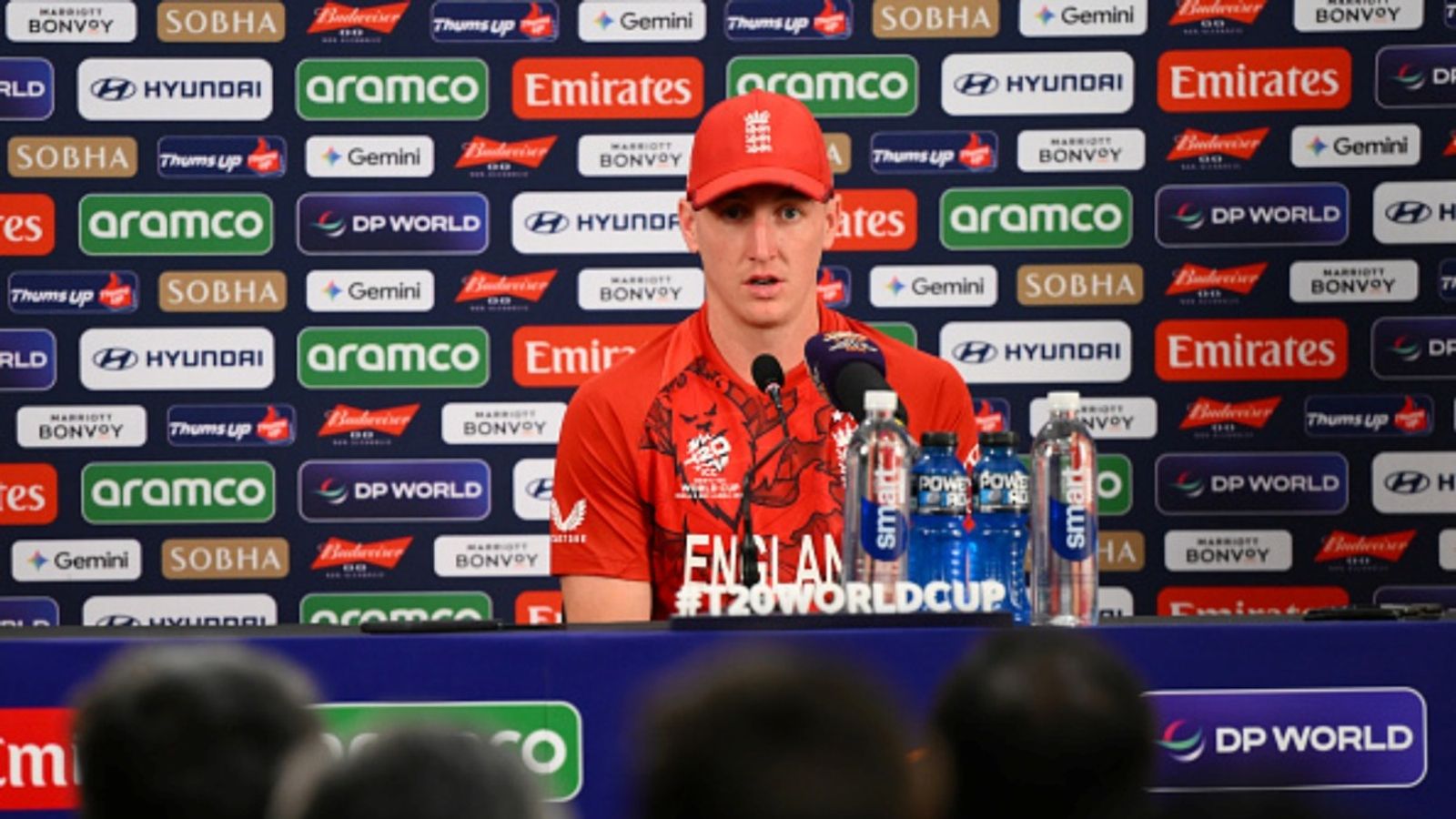'I kept on looking at the scoreboard...': Harry Brook on effect of dropping Sanju Samson's catch in semifinal England captain Harry Brook speaks at a press conference after the ICC Men's T20 World Cup 2026 semi-final against India at Wankhede Stadium on March 05, 2026 in Mumbai, India.