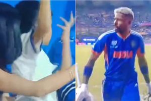 Agastya Pandya's animated reaction to father Hardik getting out in final over; watch viral video SportsTak
