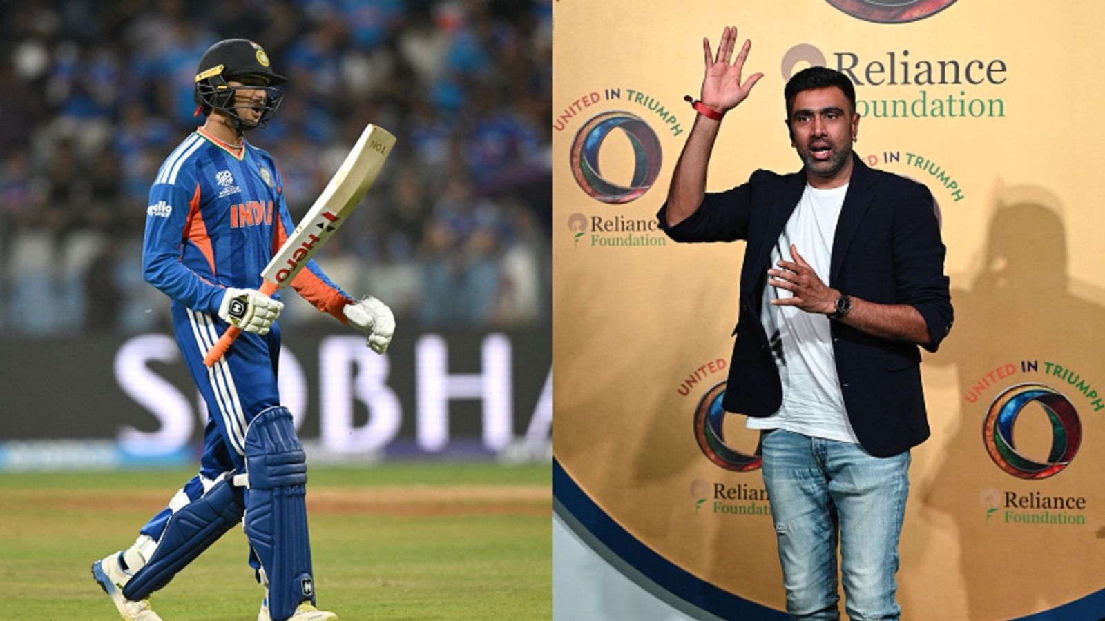 Ravichandran Ashwin gives crucial advice to struggling Abhishek Sharma ahead of T20 World Cup final Abhishek Sharma along with Ravichandran Ashwin (Getty)