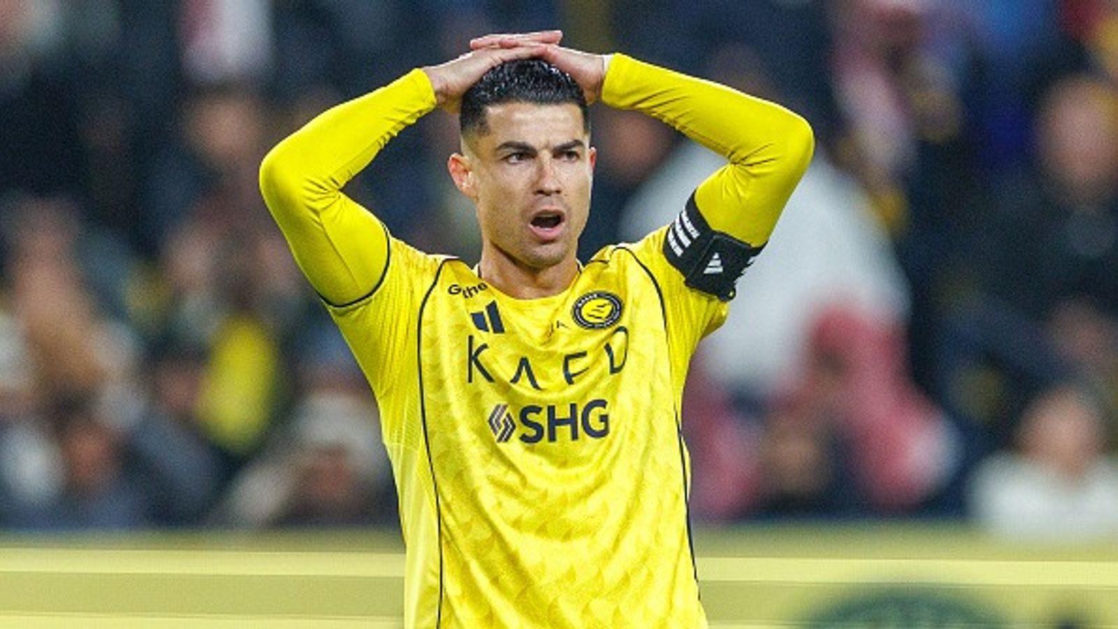 BAD news for Al-Nassr, Jorge Jesus drops concerning update on Cristiano Ronaldo's injury Cristiano Ronaldo in the frame.