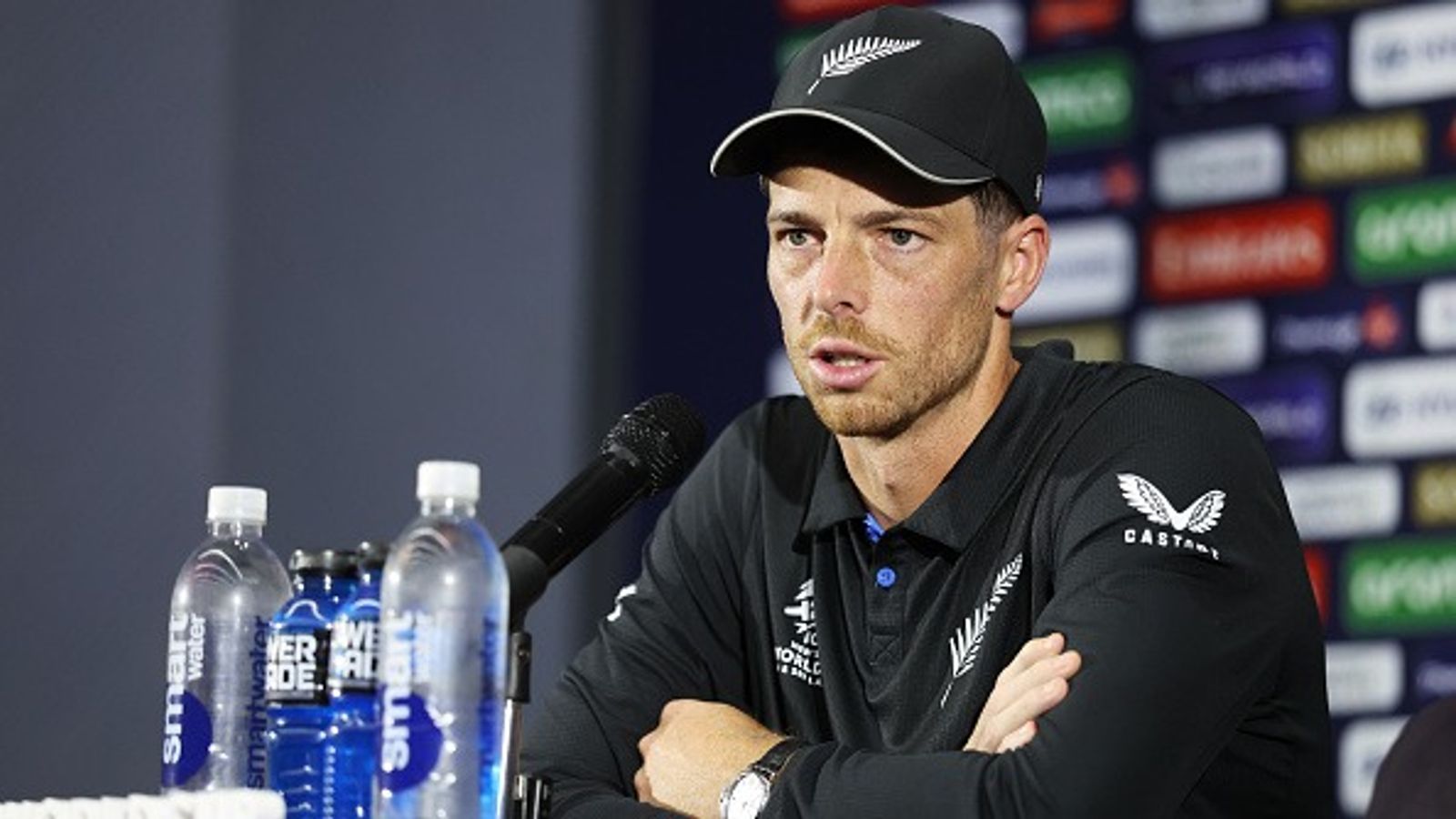 'Wouldn't mind breaking hearts': Mitchell Santner's bold warning to India ahead of T20 World Cup final New Zealand captain Mitchell Santner in this frame. (Getty)