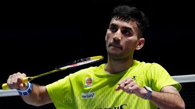 Lakshya Sen fights through pain to storm into All England Open Championships final with thrilling win over Canada’s Victor Lai India's ace shuttler Lakshya Sen in this frame. (Getty)