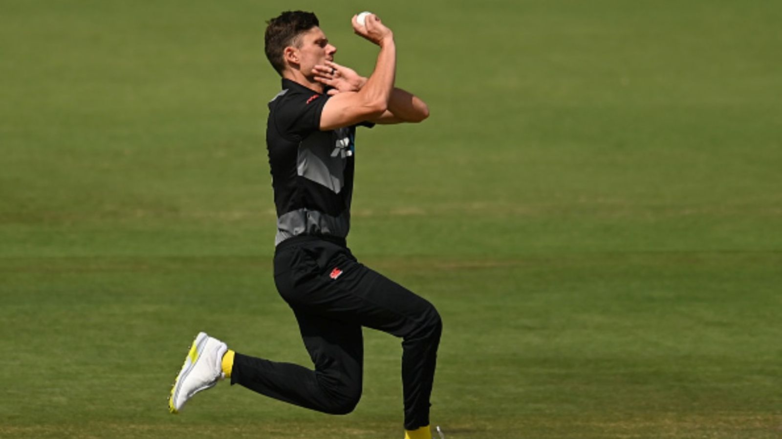 5 wickets in 5 balls! New Zealand pacer creates first-class history on morning of T20 World Cup 2026 final Brett Randell of New Zealand A bowls during the match against Australia A at Allan Border Field on September 13, 2023 in Brisbane, Australia.