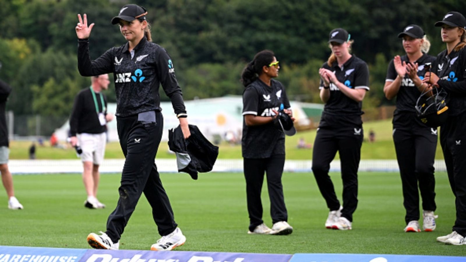 New Zealand captain bags 7-fer, creates ODI world record in men's and women's cricket Amelia Kerr of New Zealand acknowledges the crowd after taking a seven-wicket haul during the second ODI of the series against Zimbabwe at University of Otago Oval on March 08, 2026 in Dunedin, New Zealand.