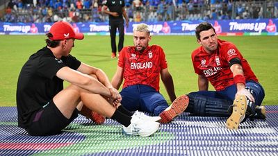 Big name shows interest to become England coach after team's T20 World Cup ouster England's Tom Banton, Will Jacks and Jamie Overton in this frame. (Getty)