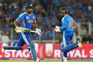 IND vs NZ: Abhishek, Samson combine to script record opening partnership in T20 World Cup finals SportsTak