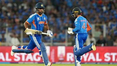 IND vs NZ: Abhishek, Samson combine to script record opening partnership in T20 World Cup finals India's Sanju Samson (L) and Abhishek Sharma in this frame. (Getty)