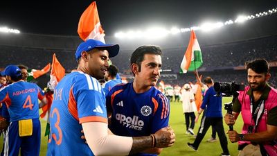Gautam Gambhir creates history, becomes 1st man ever to bag this rare feat after India's T20 World Cup 2026 triumph India's head coach Gautam Gambhir (R) and captain Suryakumar Yadav in frame. (Getty)