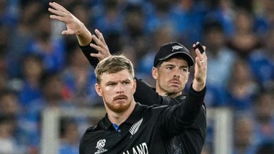 Why Phillips wasn't given another over vs Abhishek? Santner breaks silence on strange call & dropping McConchie Mitchell Santner, Glenn Phillips