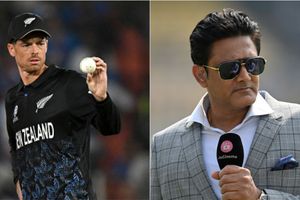 'Bit of overthinking there': Kumble criticises Santner for taking Phillips off the attack vs Abhishek SportsTak