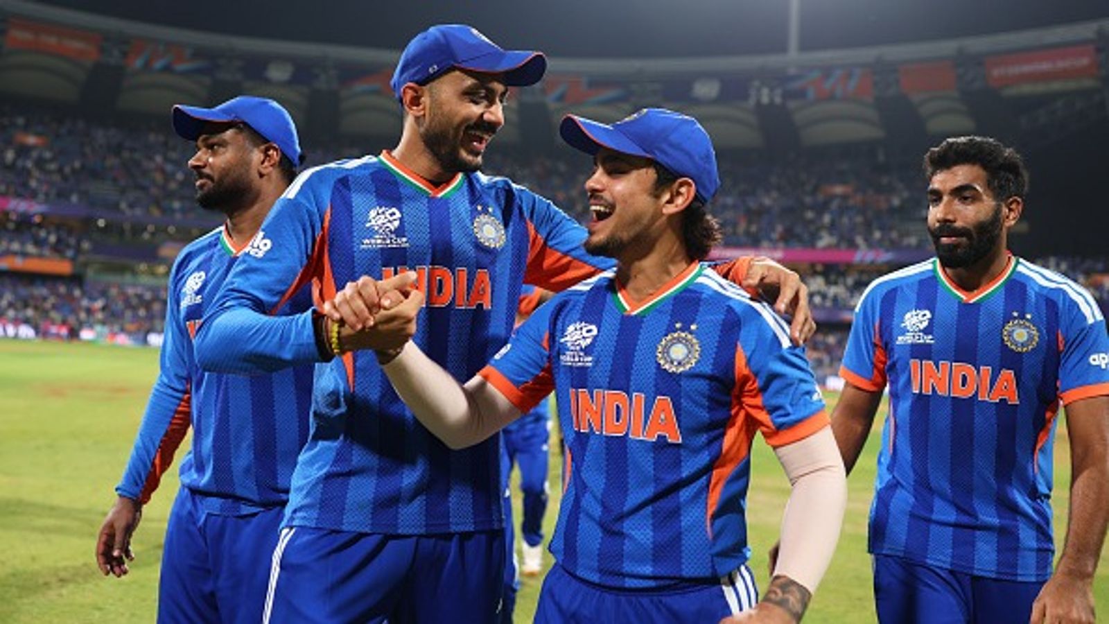 'Can you win World Cup for me?': 27-yr-old star reveals heartfelt chat with Suryakumar before T20 World Cup 2026 India's Axar Patel, Ishan Kishan and Sanju Samson in this frame. (Getty)