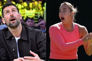 Watch: Aryna Sabalenka interrupts Novak Djokovic's Indian Wells practice session SportsTak