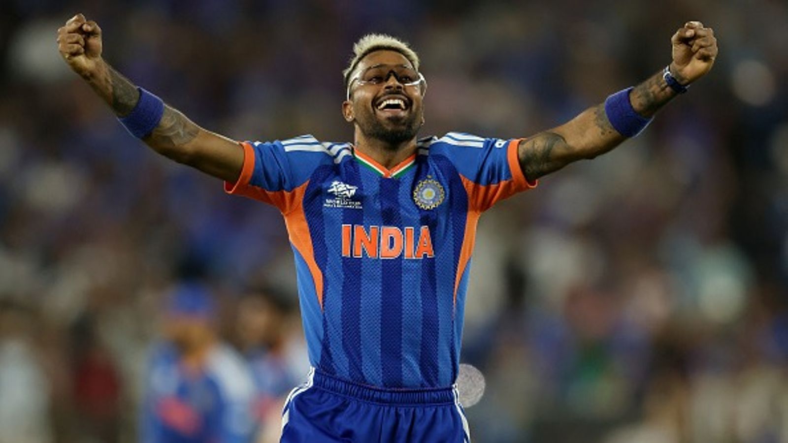 'Was facing a lot of difficulties...': Hardik Pandya reveals emotional reason behind India’s T20 World Cup triumph India's star all-rounder Hardik Pandya in this frame. (Getty)