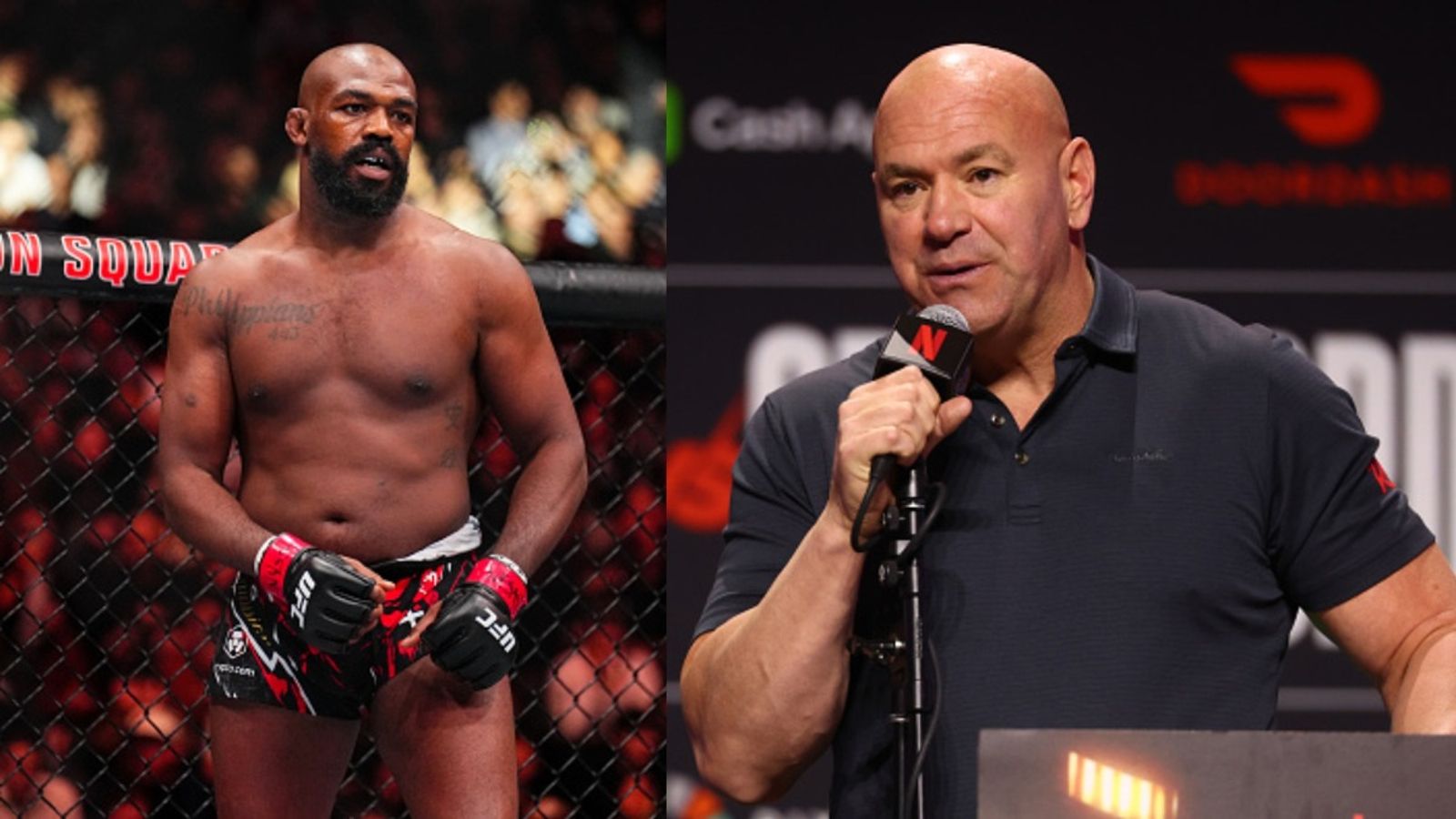 Jon Jones seeks UFC release as tensions with Dana White escalate over White House Card Jon Jones and Dana White in the frame (via Getty)