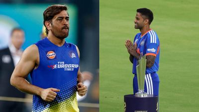 'MS Dhoni told me...': Suryakumar Yadav discloses how MSD's big advice which helped him steer India to T20 WC title Former India captain (MS Dhoni) and current skipper Suryakumar Yadav in this frame. (Getty)