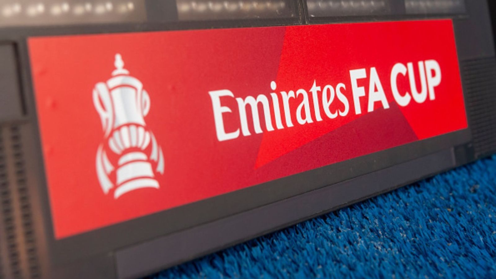 FA Cup draw revealed as Arsenal, City, Liverpool & more learn their fate; who will face whom? FA Cup logo in the frame (Image via Getty)